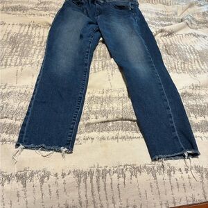 Classic Denim Straight Leg Jeans